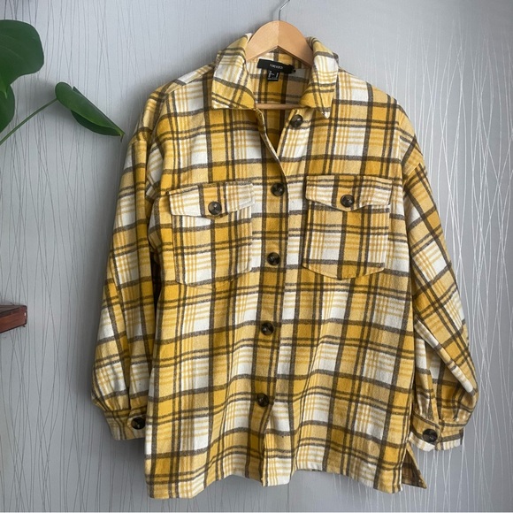 Forever 21 Flannel Jacket - Picture 2 of 10